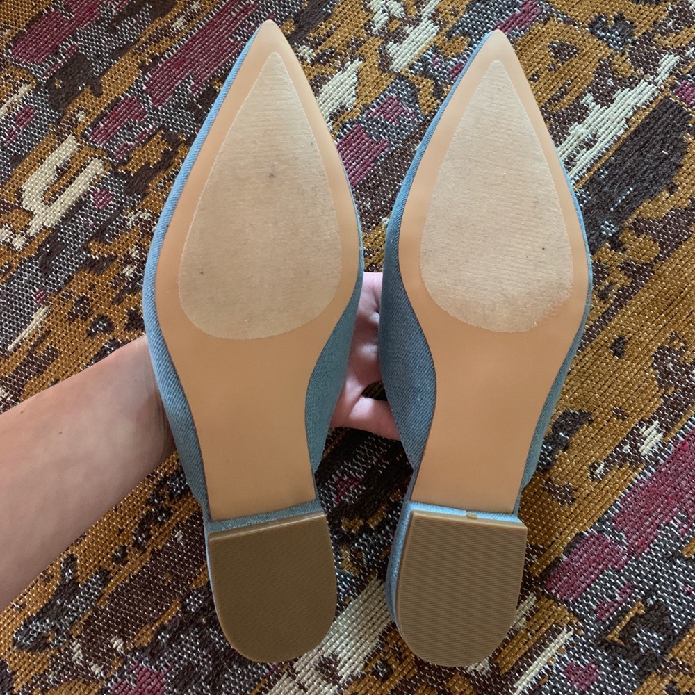 Design Lab Kimi Denim mules - Picture 6 of 8